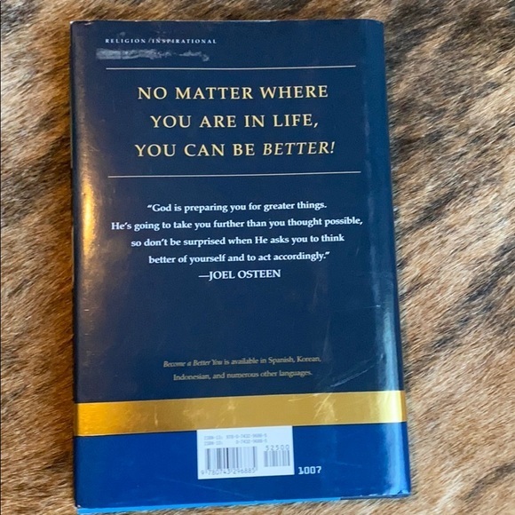 Become A Better You Joel Osteen Book Religion - Picture 2 of 4